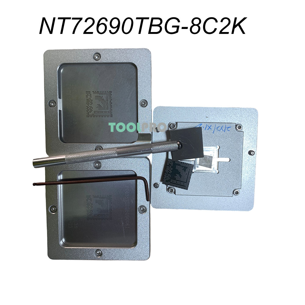 Electronics Repair Tool Kit - NT72690TBG-8C2K BGA Chip 82*82mm Precise Accurate