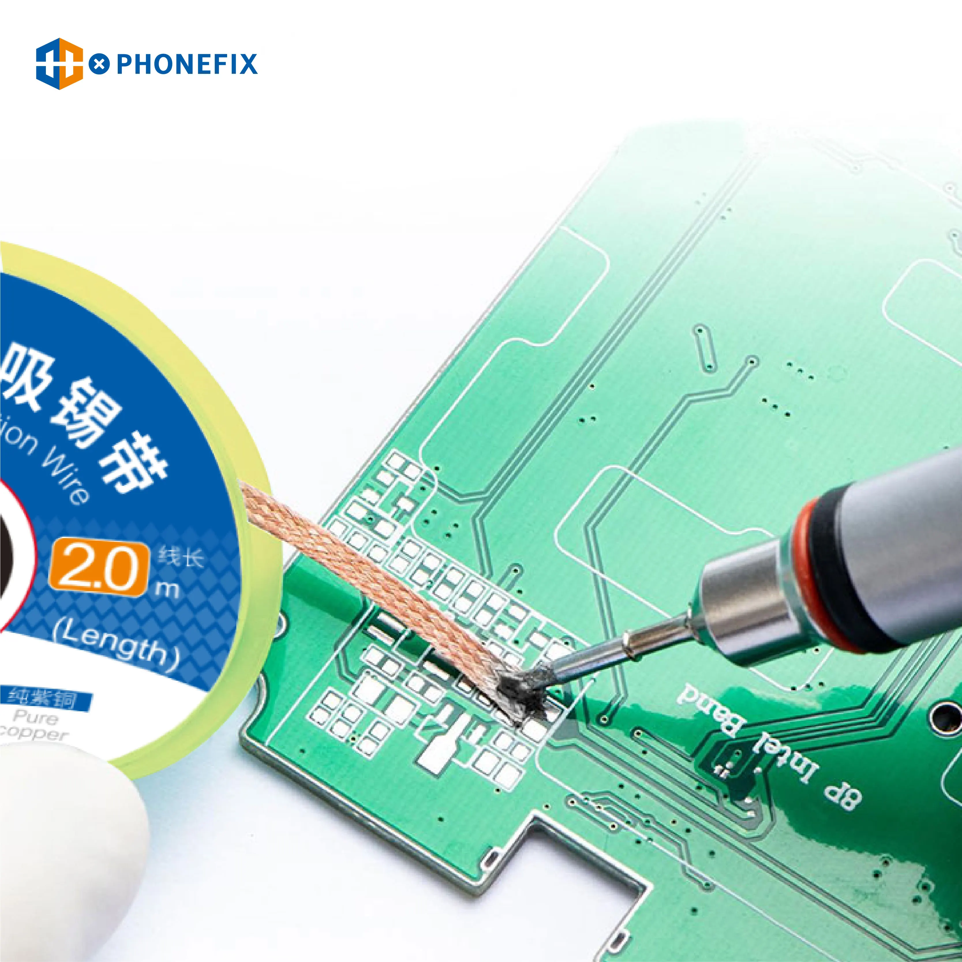 PHONEFIX Desoldering Braid Wic - Solder Wick Braid review and price