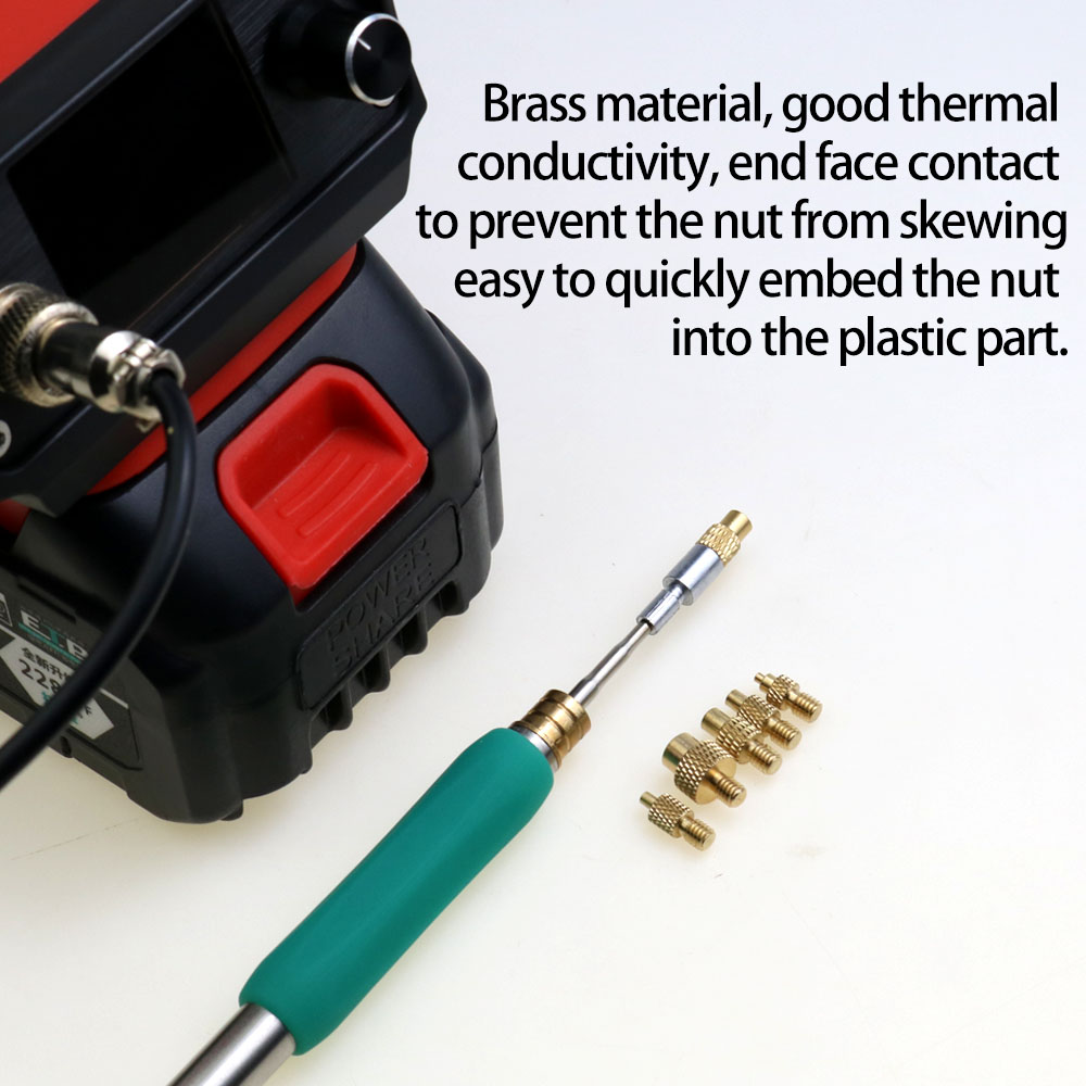 C210/TS21/HS-02B Heat Insert N - Electronics Repair Kit With Soldering Iron review and price