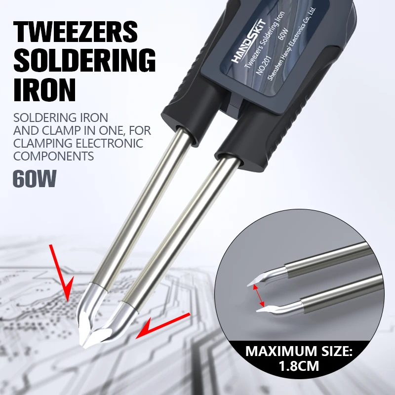 T12 Soldering Station Tweezers - Electronics Repair Shops review and price