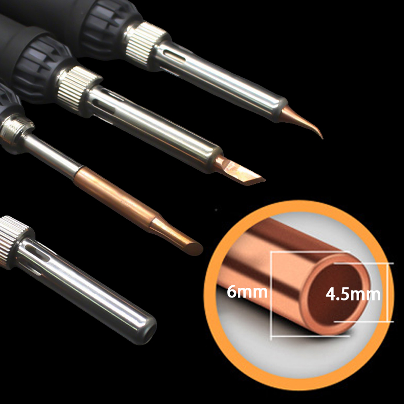 5PCS/Lot Pure Copper Soldering - Electronics Repair Kit With Soldering Iron review and price