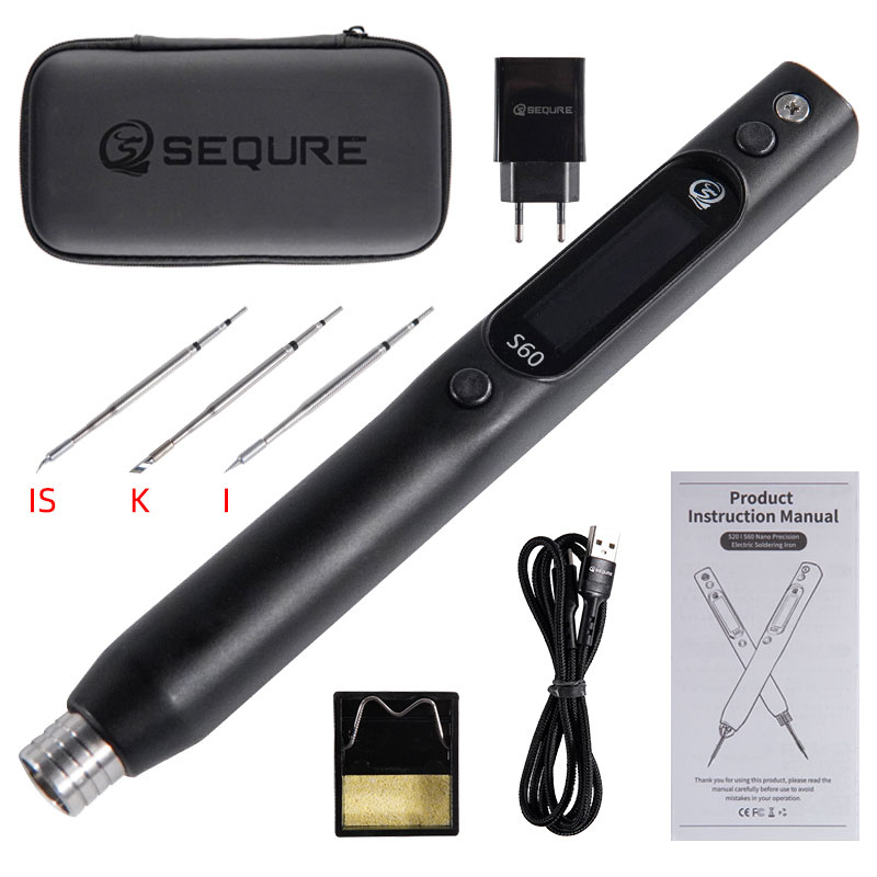Portable SEQURE S60 Nano Solde - Electronics Repair Kit With Soldering Iron review and price