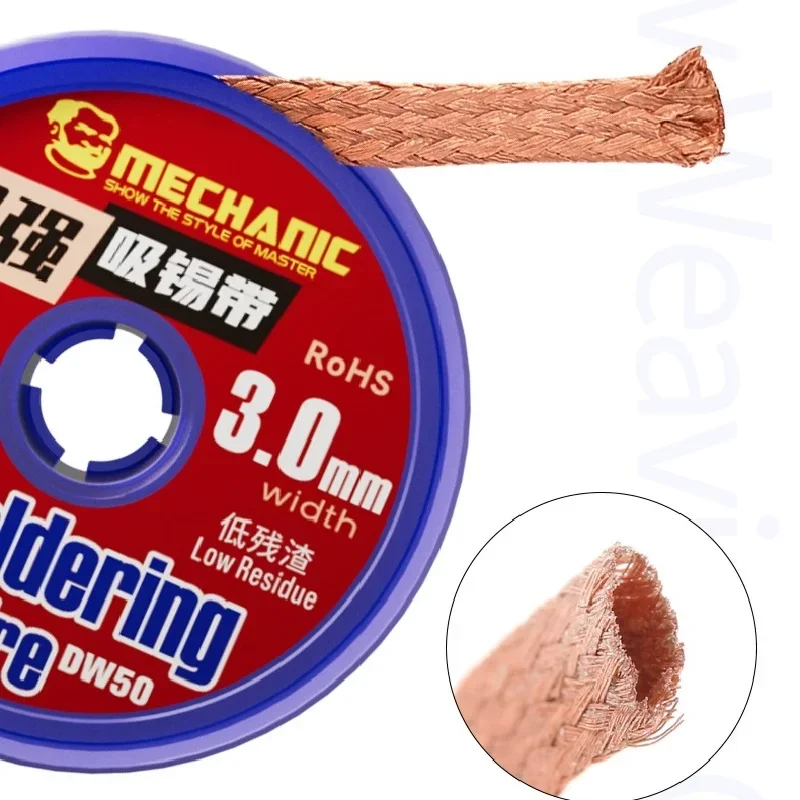 10pcs/lot MECHANIC DW50 Desold - Solder Wick Braid review and price