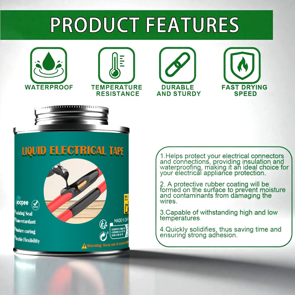Liquid Electrical Tape - Water - Electronics Repair Tape review and price