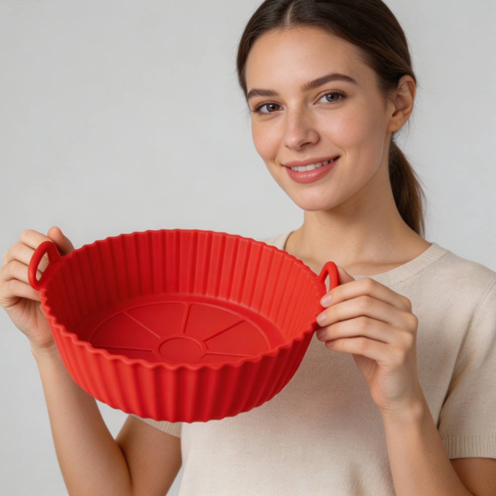 Round Silicone Air Fryer Liner - Heat Mat Silicone review and price