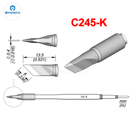 OEM C245 C470 Series Tips C245 - Electronics Repair Kit With Soldering Iron review and price