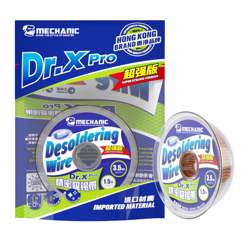 MECHANIC Dr.X Pro Desoldering  - Solder Wick Braid review and price