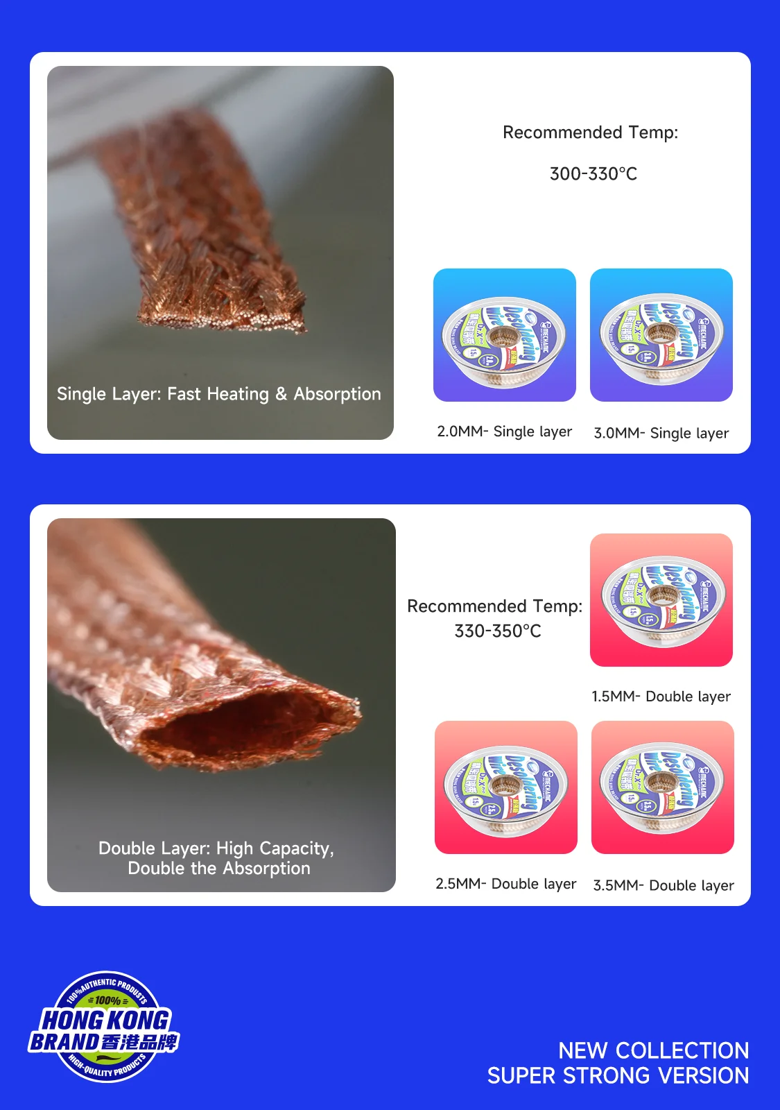 MECHANIC Dr.X Pro Desoldering  - Solder Wick Braid review and price