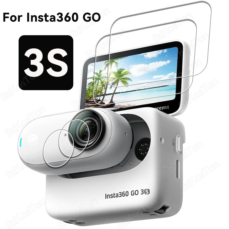 Tempered Glass LCD Display Scr - Insta360 Camera Go 3 review and price