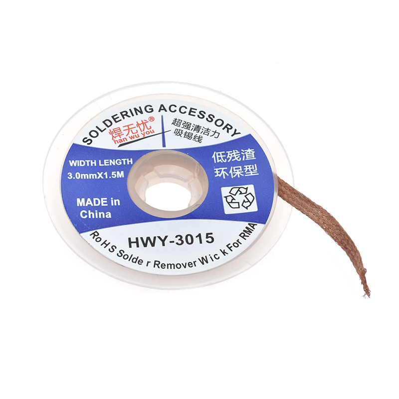 DIY 1.5mm 2mm 2.5mm 3mm 3.5mm  - Solder Wick Braid review and price