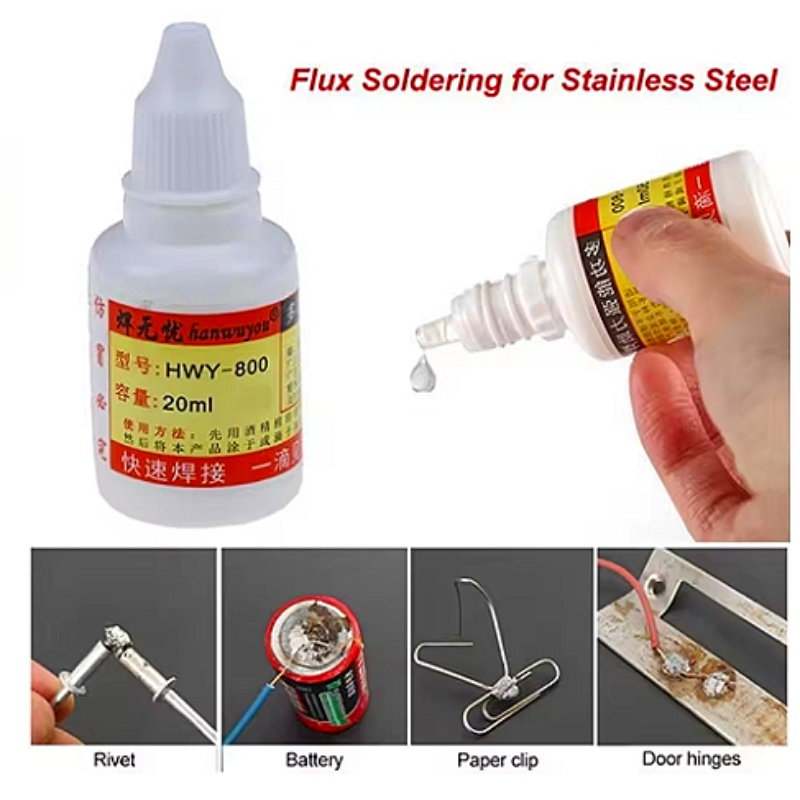 NEW HWY800 20ml Stainless Stee - Soldering Flux Liquid review and price